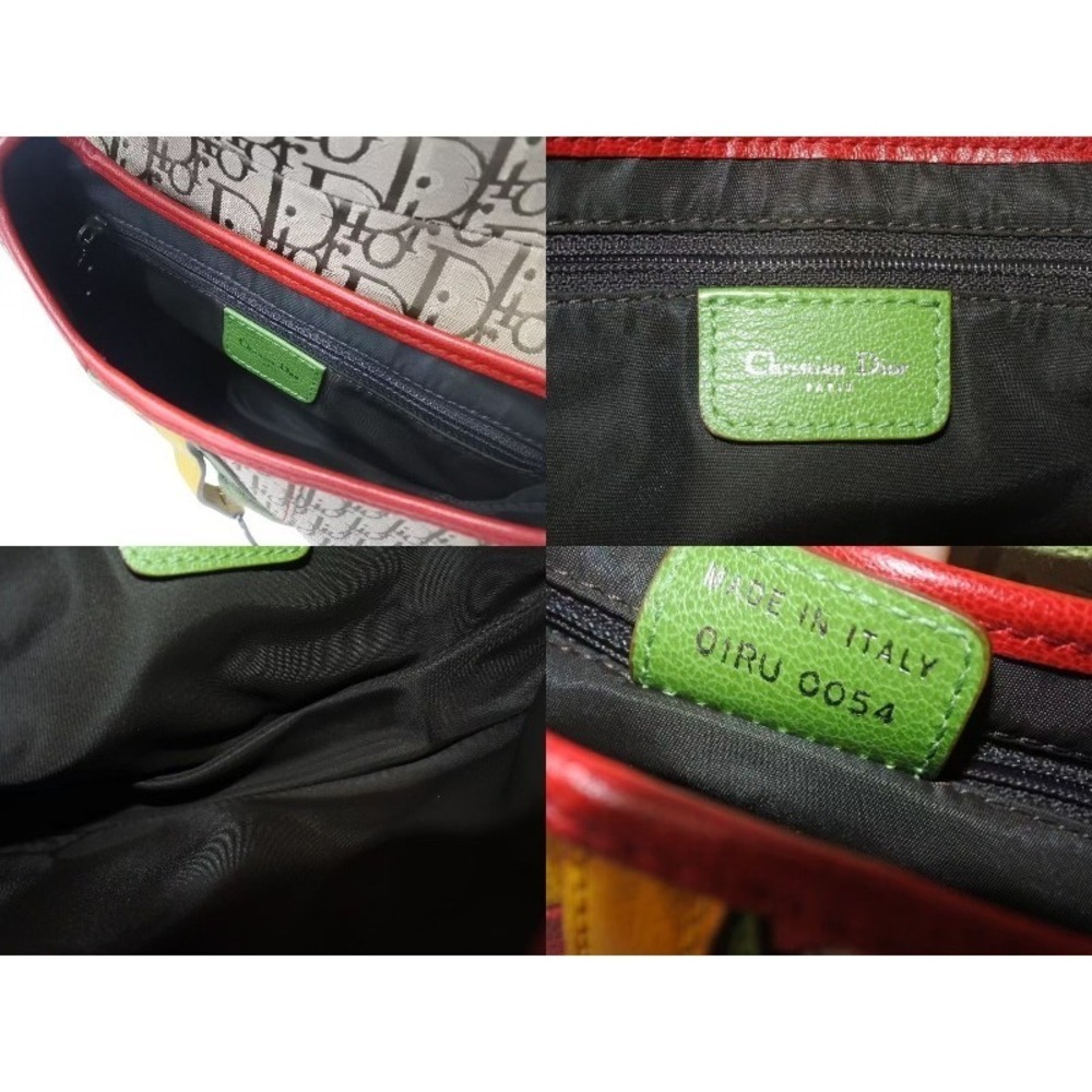 Dior Saddle bag silver Christian color Rasta - Picture 8 of 8